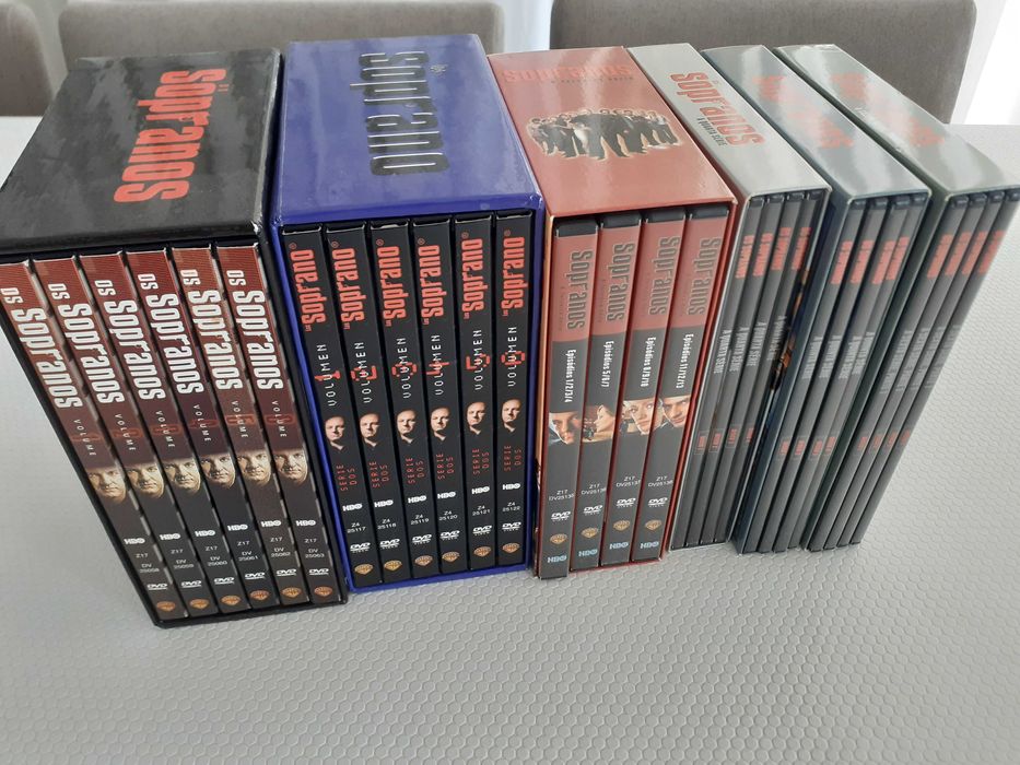 Colecção Sopranos em DVD