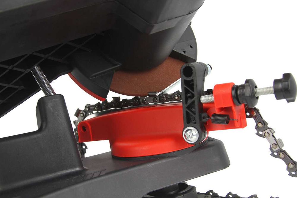 ELEKTRYCZNA OSTRZAŁKA Do Łańcuchów 85W 230V z Tarczą Do Ostrzenia