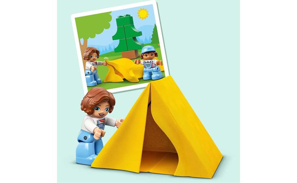 Lego duplo 10946 кемпінг сімейні пригоди на мікроавтобусі