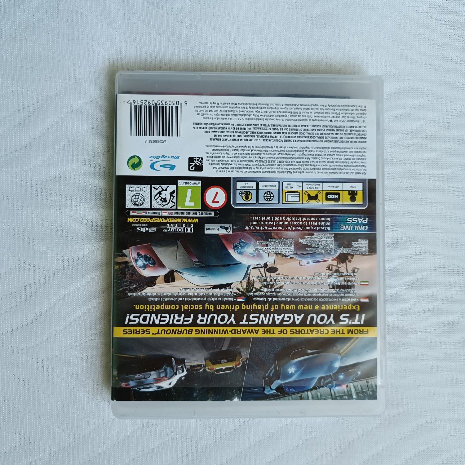 Gra Need for speed hot pursuit na ps3