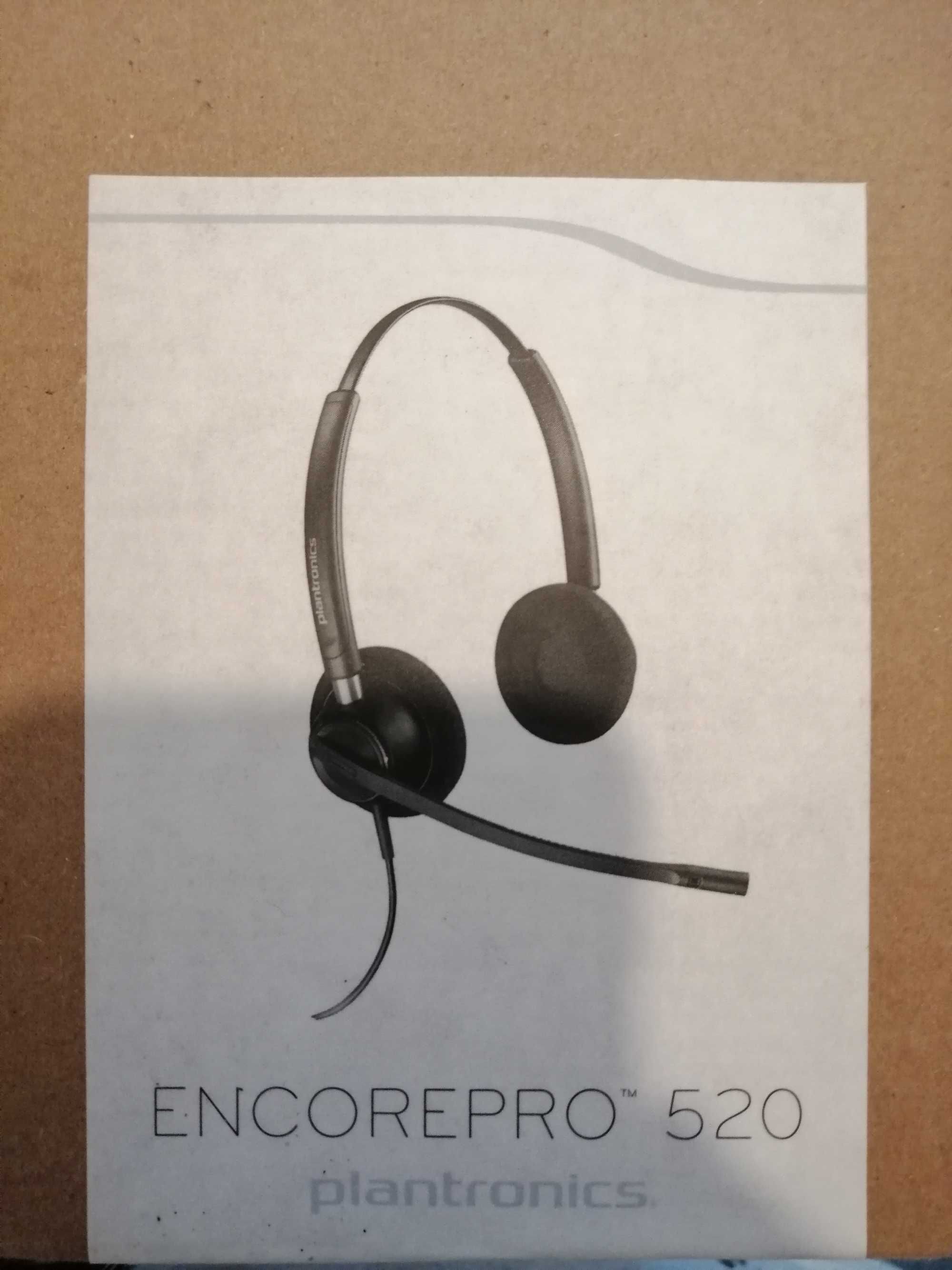 Headsets Plantronics Encorepro HW520 NOVOS