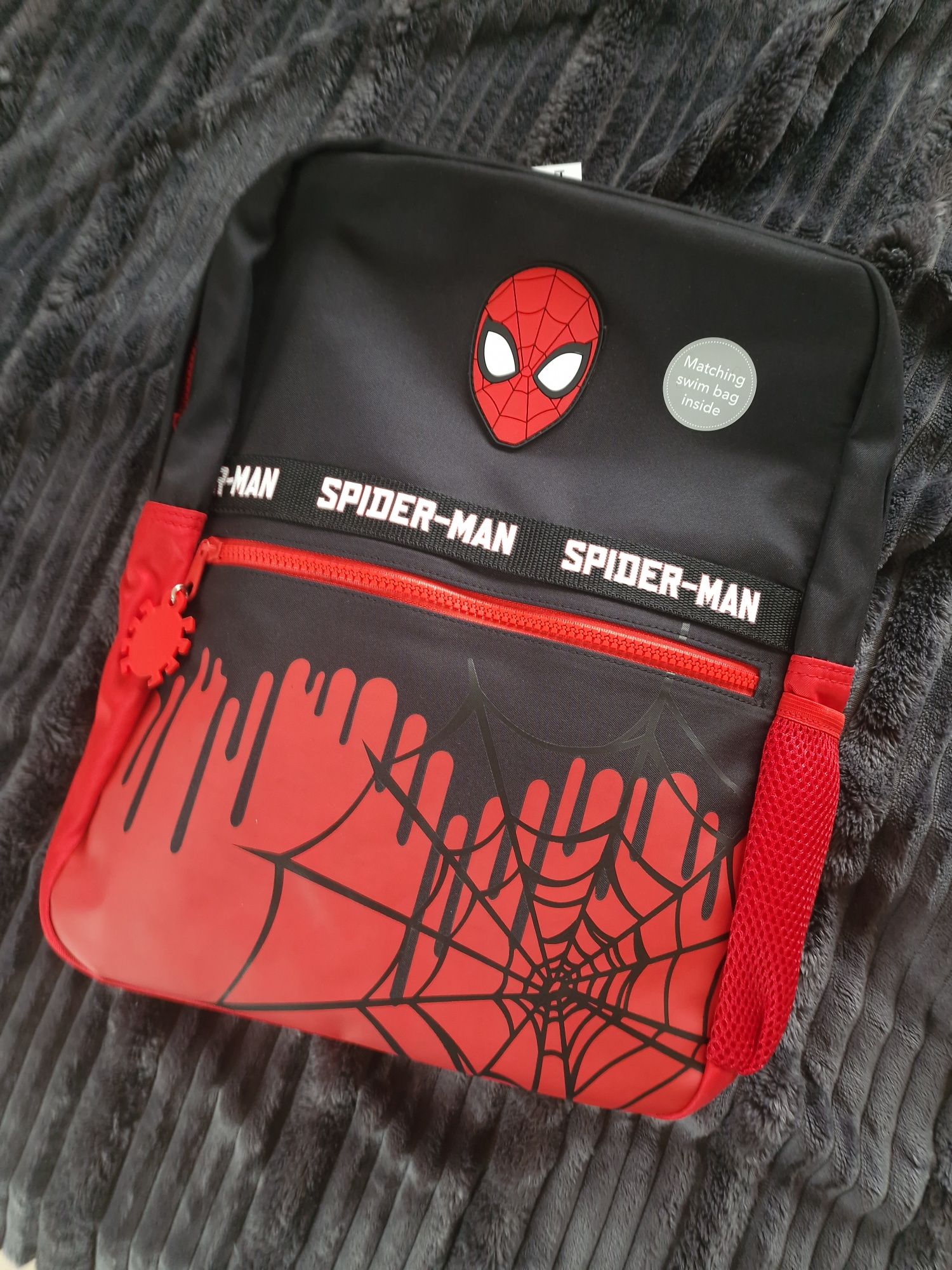 NOWY plecak Spiderman zestaw worek sportowy wf