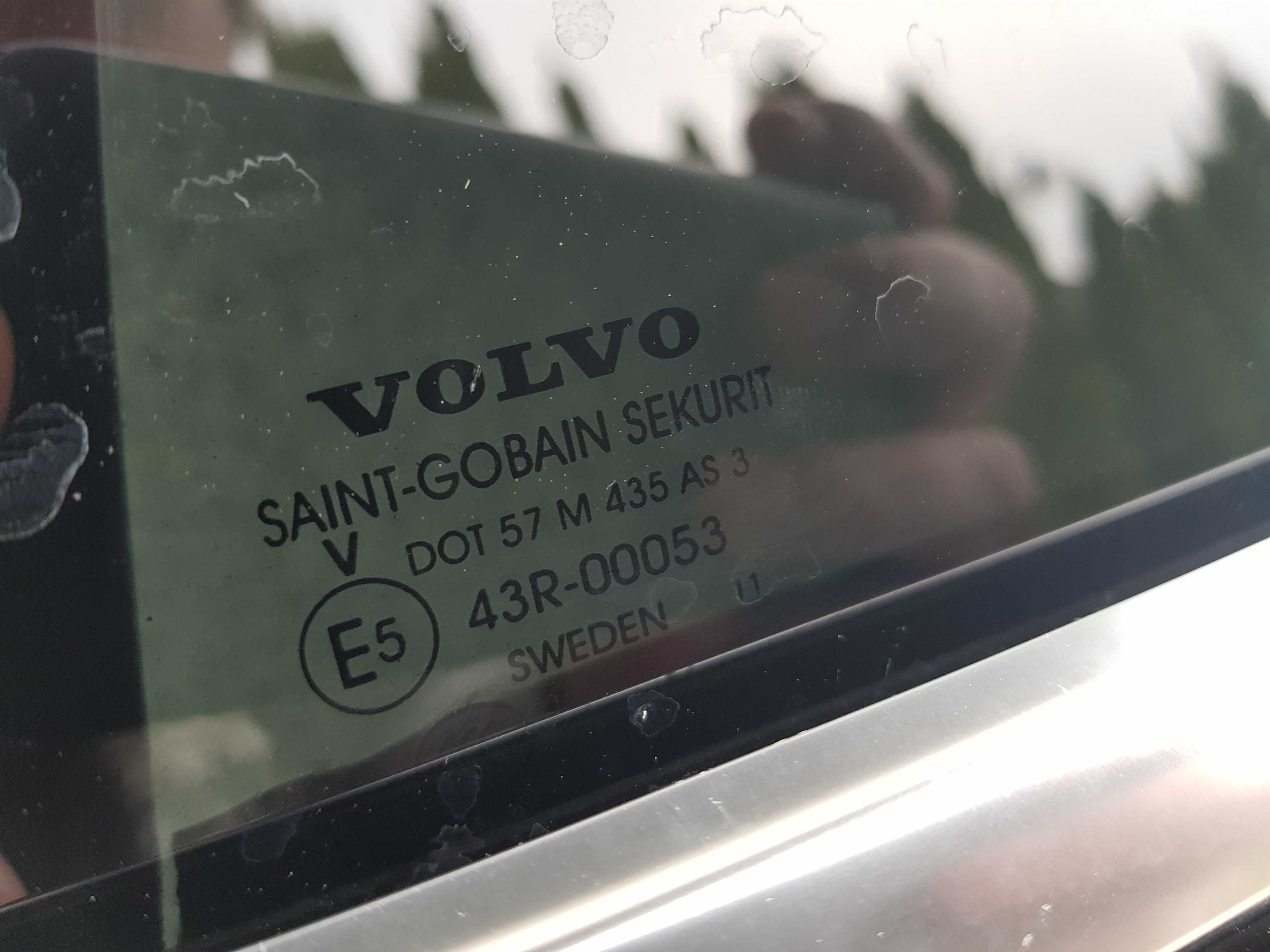VOLVO XC60 Drzwi Tył Lewe Listwa Chrom Szyba RADOM