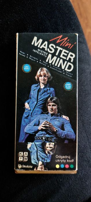 Gra Mini Master Mind edycja polska unikat z PRL 1972
