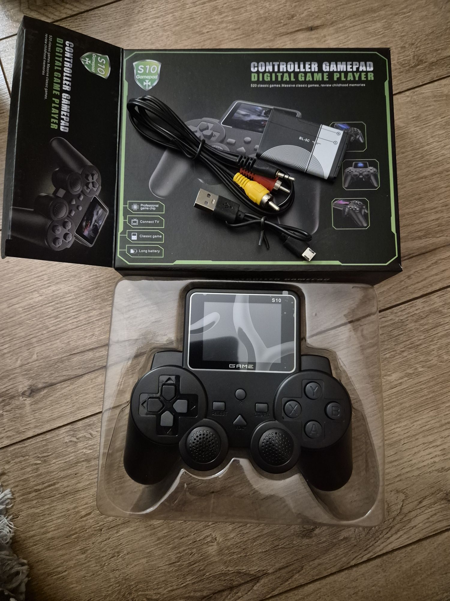 Przenośna konsola Gamepad Gierka elektroniczna Retro Joystick 520 S10