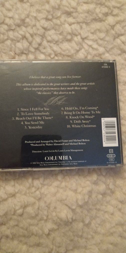 Oryg CD Michael Bolton Timeless idealny 1992