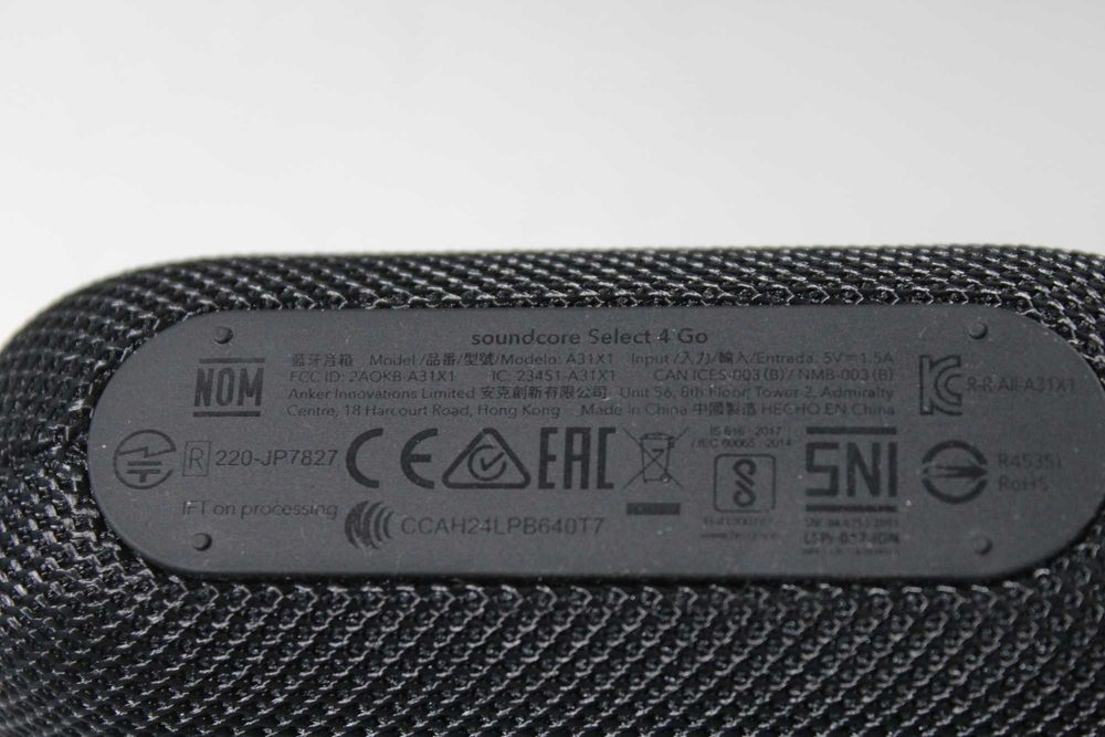 Портативна колонка Anker Soundcore Select 4 Go Black