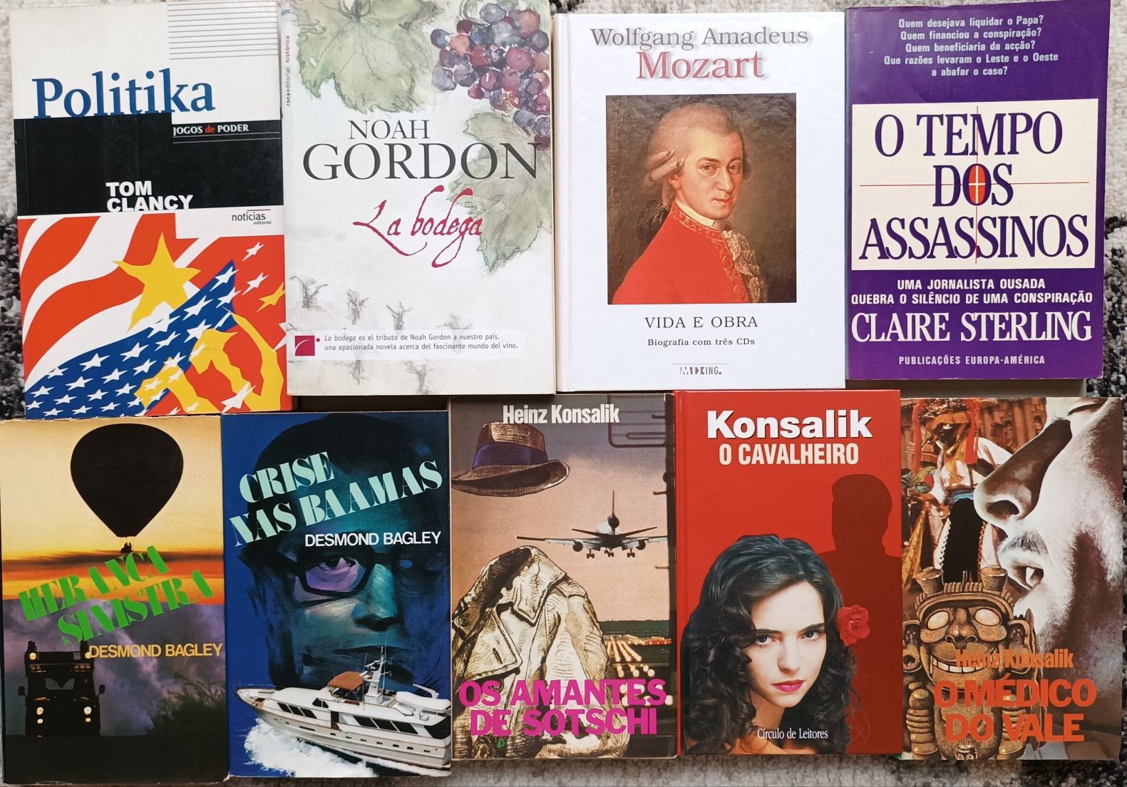 Variedade de livros