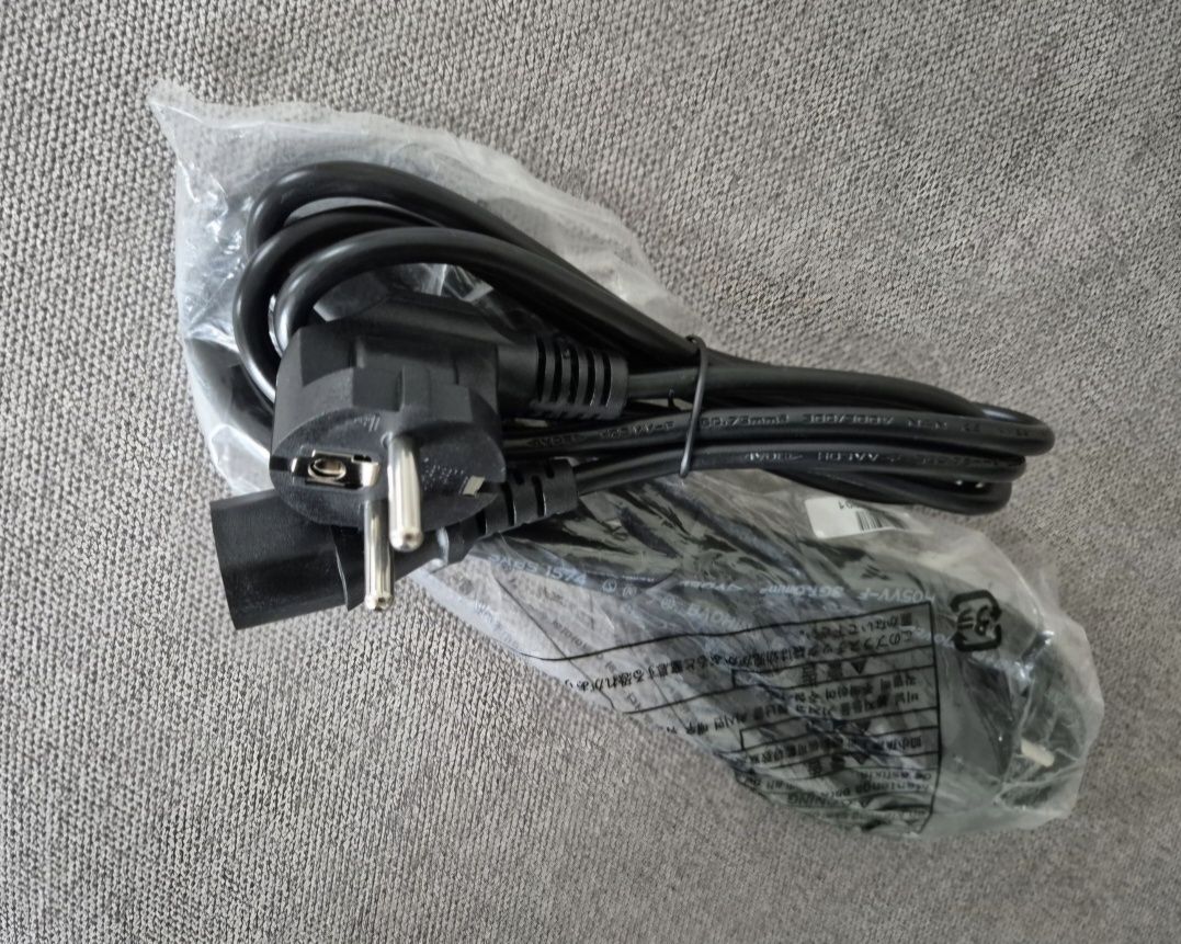Kabel zasilający do monitora, komputera 1 szt.