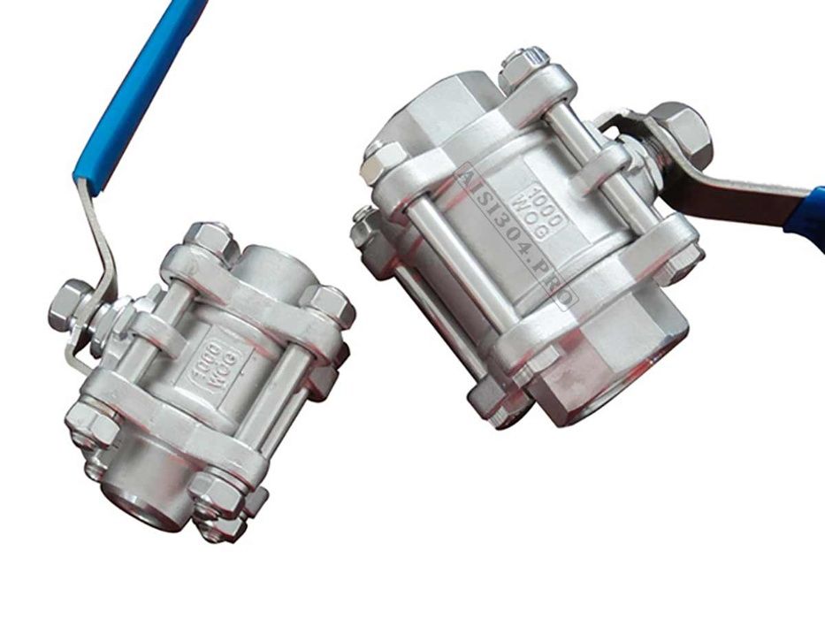 Кран нержавіючий розбірний муфтовий Ду 15 (1/2") AISI 304 | TRiNOX
