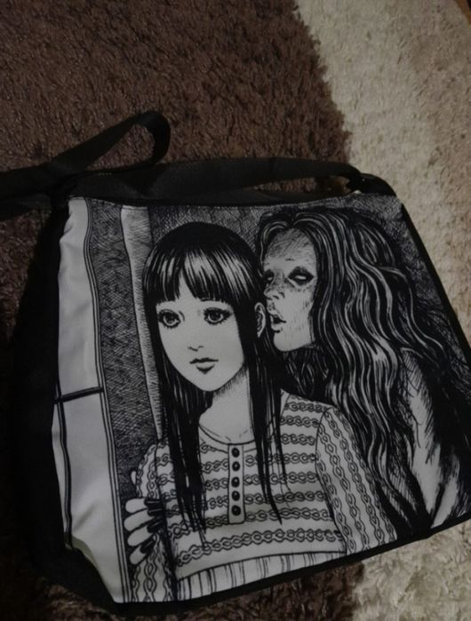 Аніме сумка з принтом junji ito tomie