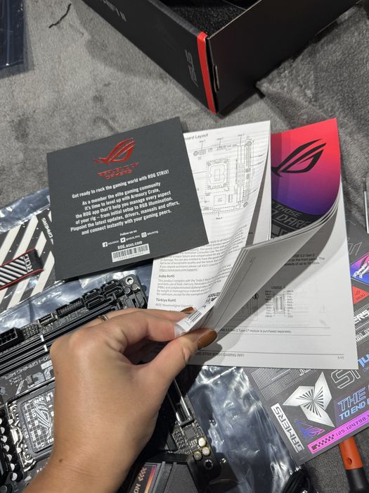 Материнська плата Asus ROG Strix B760-I Gaming WiFi Socket 1700