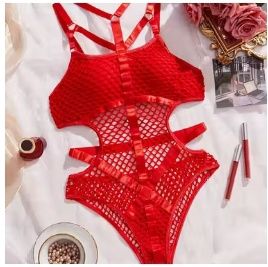 Eleganckie i seksowne body damskie z siateczki