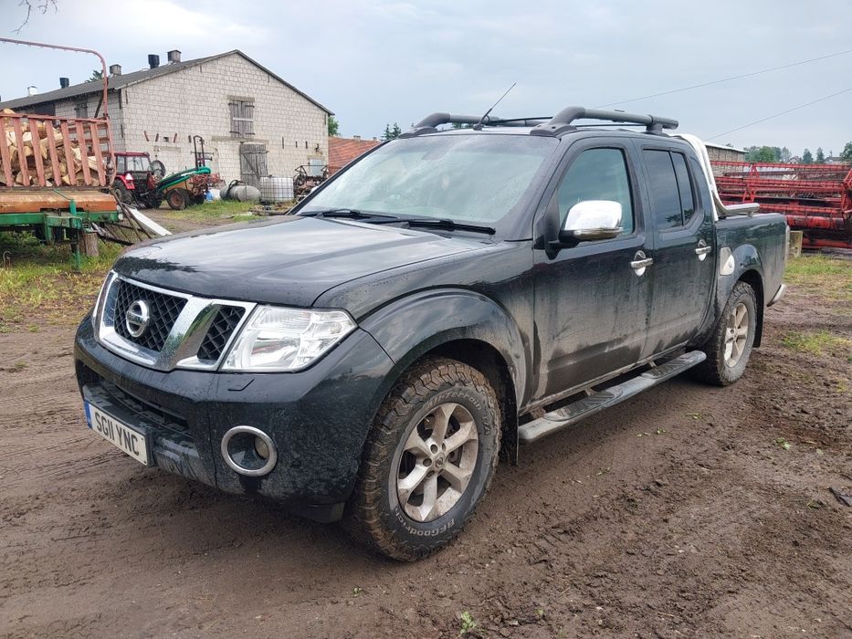 Części nissan navara 2.5 dci 4x4 silnik skrzynia most maska drzwi paka