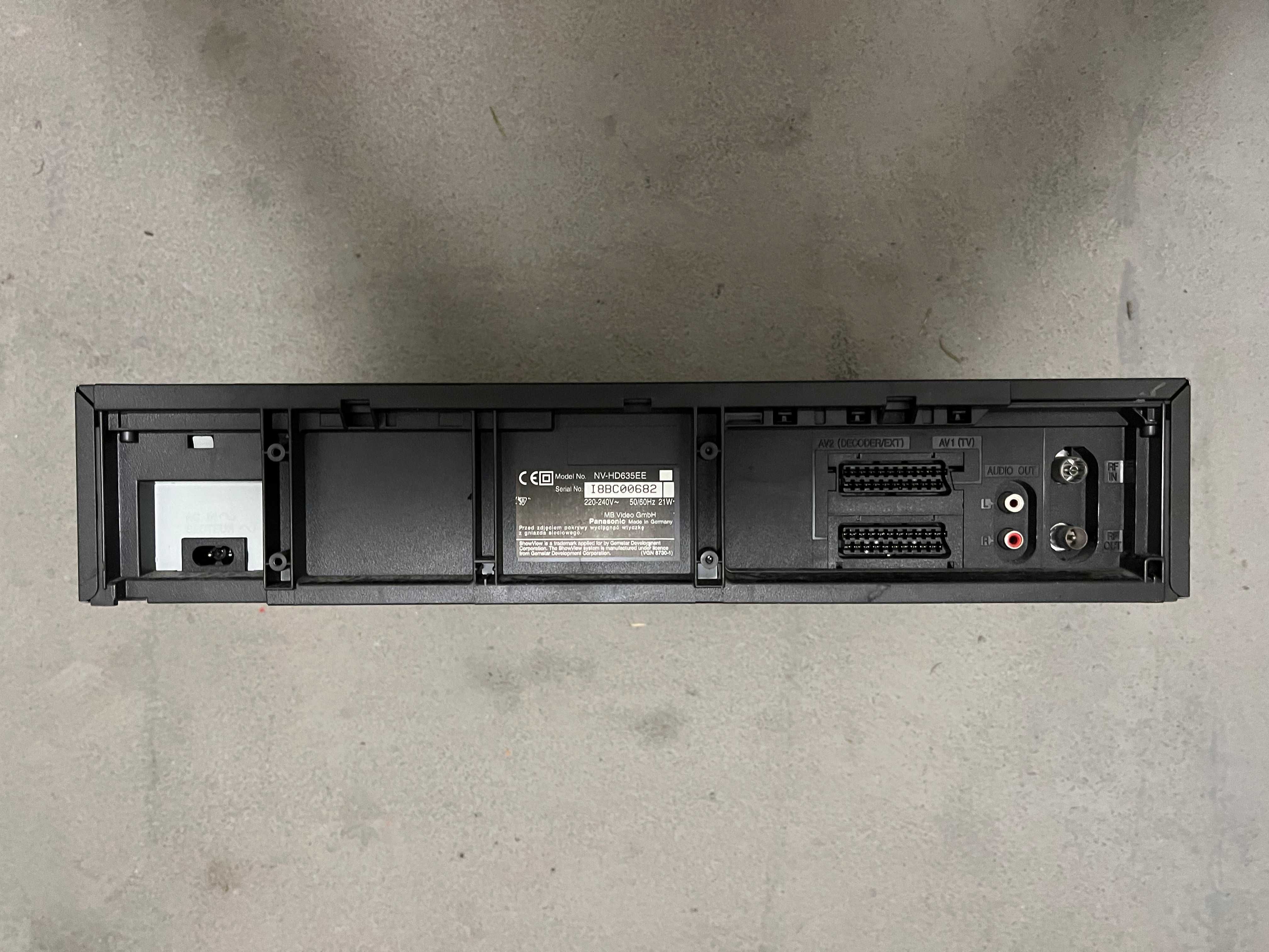 Panasonic NV-HD635 magnetowid VHS