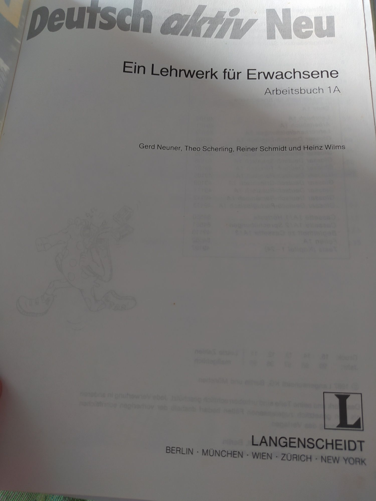 Livro alemão Deutsch Aktiv 1A