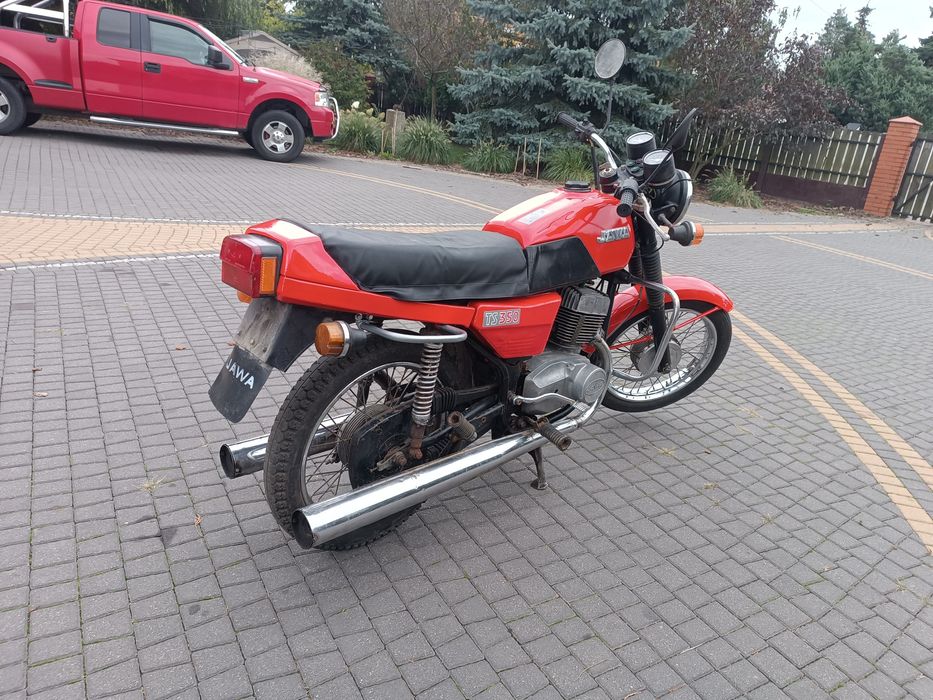 Jawa 638  ts 350 zamiana zamienię motocykl quad cross prl auto bus