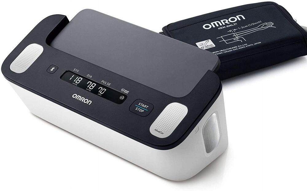 ciśnieniomierz elektroniczny omron complete na ramienny brak bateri
