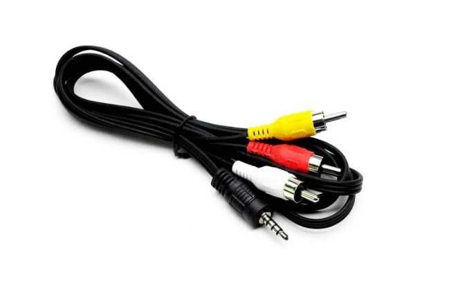 Cabo Video/Áudio Jack 3.5mm - RCA