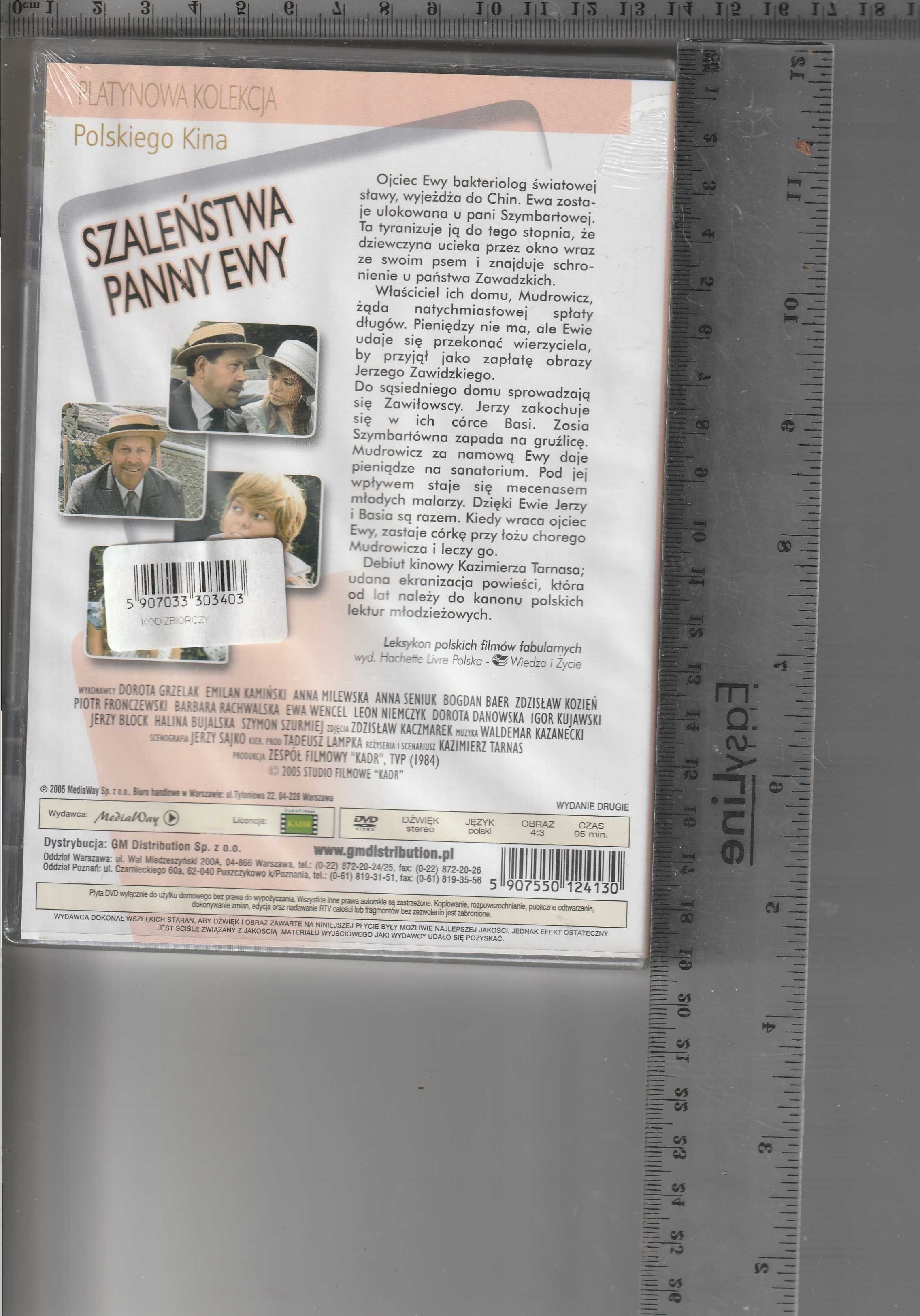 Szaleństwa panny Ewy Emilian Kamiński DVD