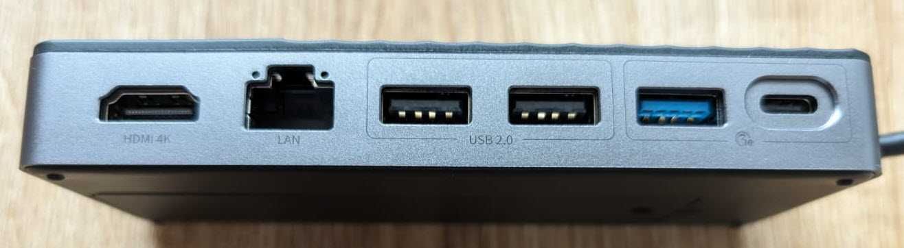 Stacja dokująca 8 w 1 Orico OM28PR-G2 USB-C z kieszenią na dysk M.2