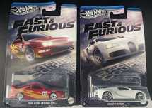 Hot wheels Fast e furious Honda e Bugatti