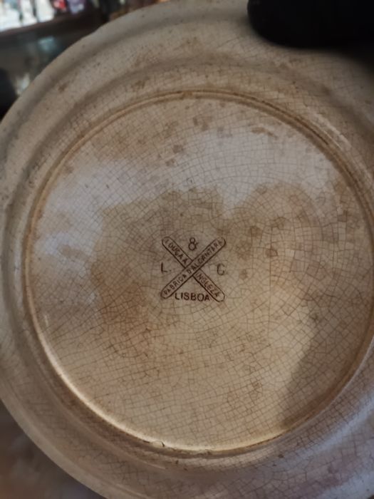 Par de pratos Alcântara