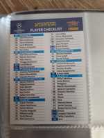 Karta PLAYER CHECKLIST Champions League 12/13 Update Edition.