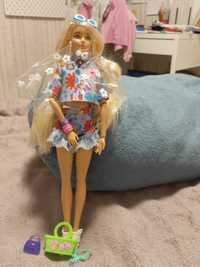 Лялька Mattel Барбі Екстра Модниця Блондинка у квітковому костюмі