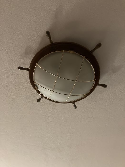 Candeiro de teto volante barco