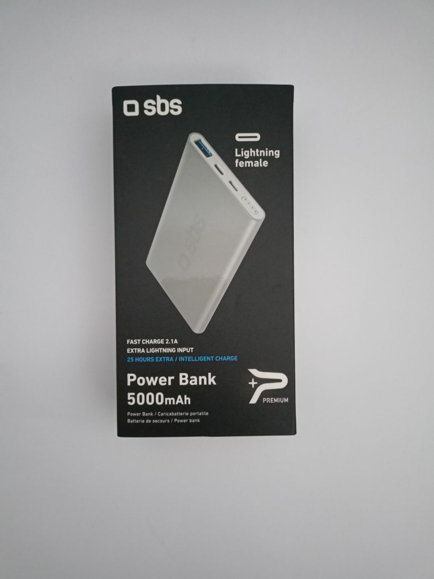 Nowy power Bank 5000mAh sbs