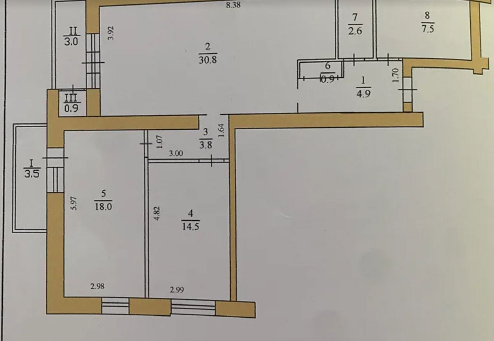 Продаж 3к квартири 91 кв. м на вул. Степана Будного