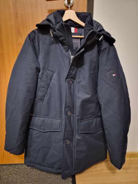 Nowa kurtka zimowa Tommy Hilfiger, Parka, rozmiar L