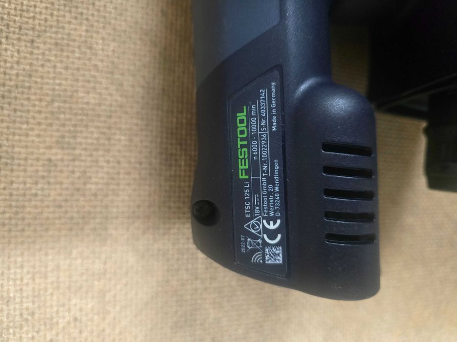 Szlifierka FESTOOL ETSC 125
