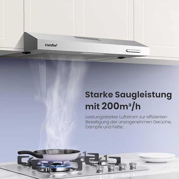 Okap podszafkowy Comfee CHU 3.6F17BS 60cm