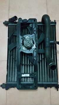 Radiador + ventilador Clio 2 - 1.2 16V