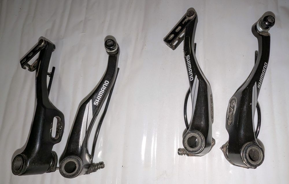 Гальма обідні V-Brake Shimano BR-M432, ручки BL-M421.