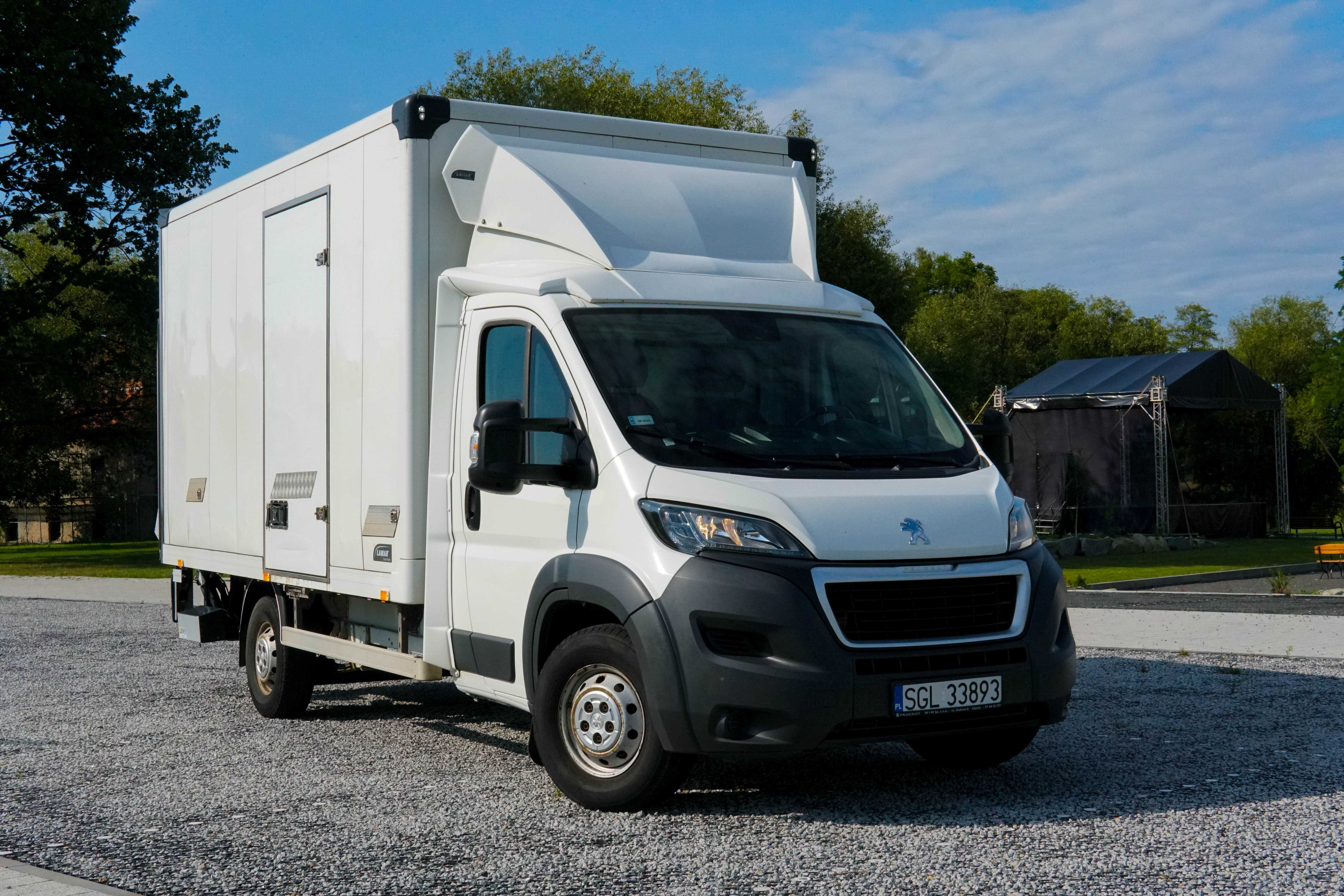 Peugeot Boxer lamBOX | 2017 | Winda Bar | VAT 23% | Kontener | Klima |
