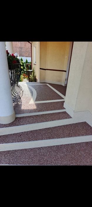 kamienny dywan balkon schody taras hydroizolacja usługa materiały