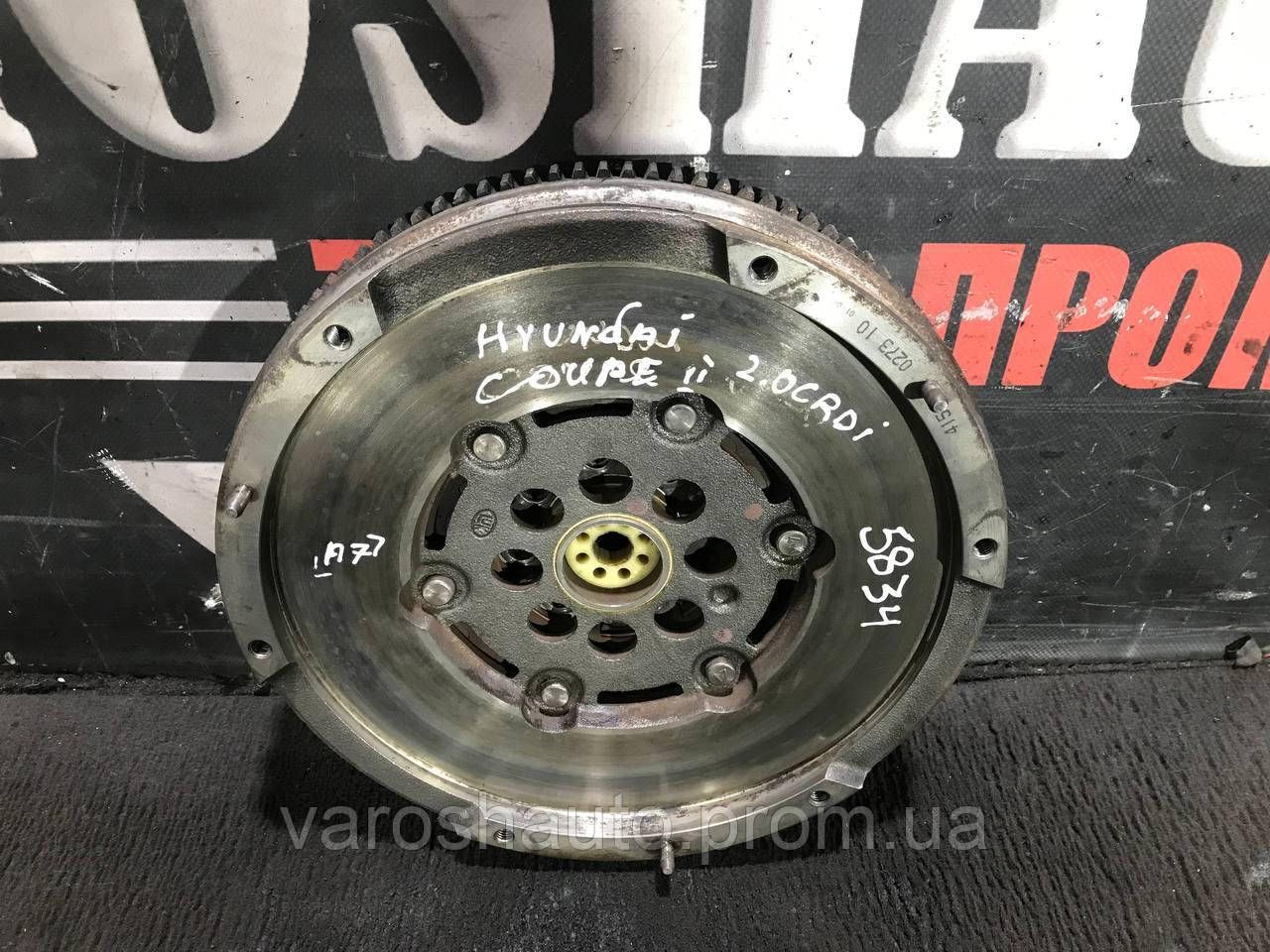 Маховик демпферний 2.0CRDI Hyundai Coupe II/Tucson/Santa Fe/Sonata V/