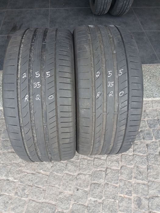 2 pneus 255 35 r20 continental