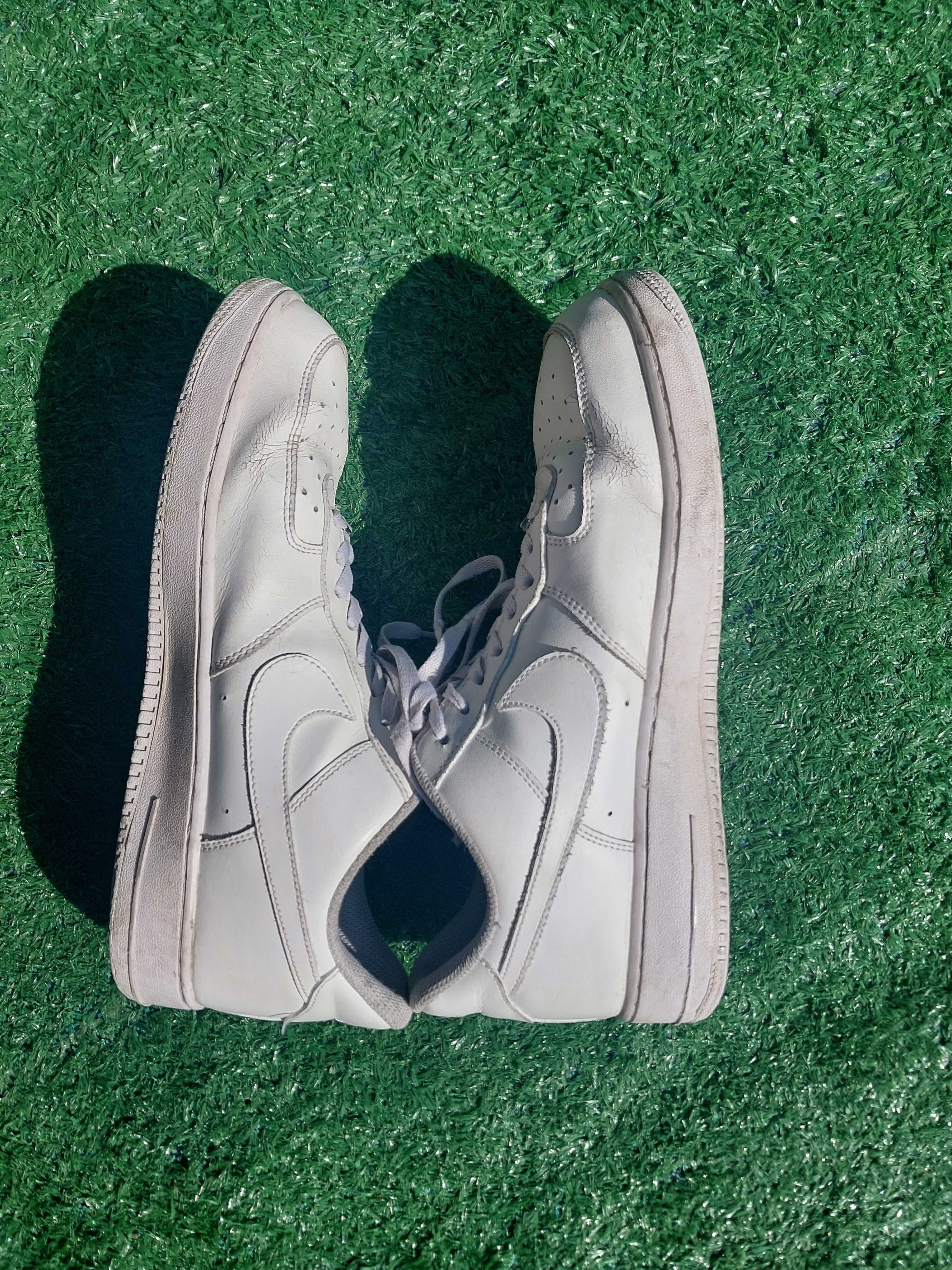 Białe sneakersy air force 44,5