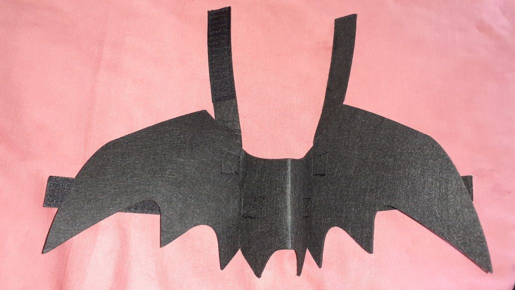 Asas morcego para gatos disfarce halloween NOVO