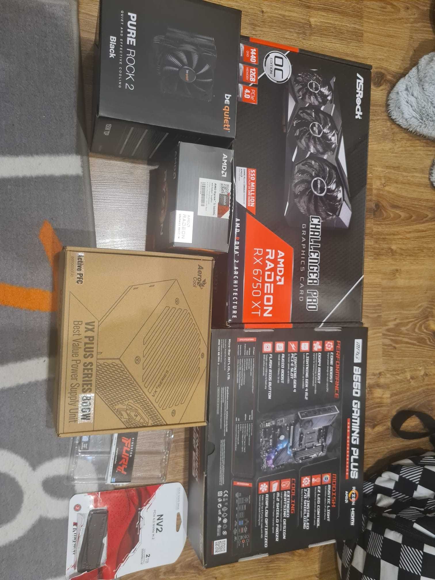 Komputer gamingowy + monitor