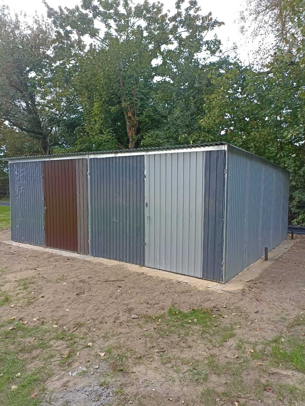 Garaż blaszany 6x5 w lll garunku Producent Garaż Schowek 3x5 5x7 6x8
