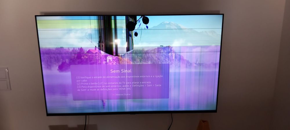Smart TV LG para peças