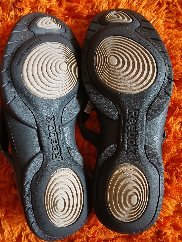 REEBOK  easy -tone- Skorzane japonki damskie mega wygodne roz 40