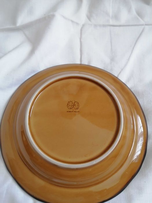 Zestaw talerzy głębokich 6 szt śred. 22 cm z czasów PRL Pruszków