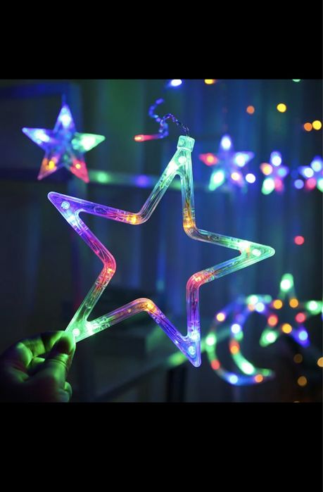 Светодиодная гирлянда штора 3,5м