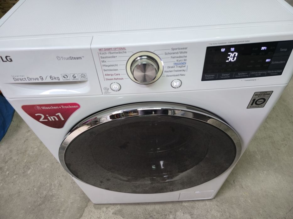 Прально+Сушильна машинка 22рік LG F14WD96TH2 ідеал